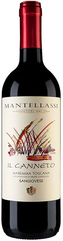 Вино Mantellassi, "Il Canneto", Maremma Toscana DOC