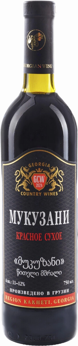 Вино Imedi-96, "Georgia Country Wines" Mukuzani