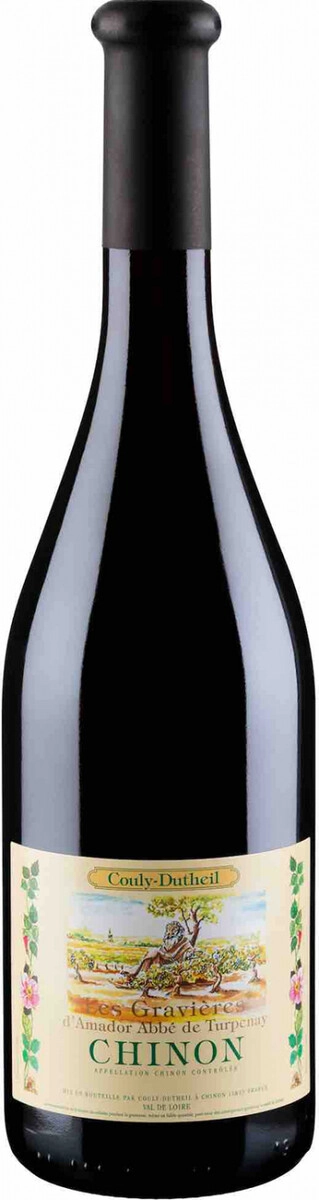 Вино Domaine Couly-Dutheil, "Les Gravieres d'Amador Abbe de Turpenay", Chinon AOC