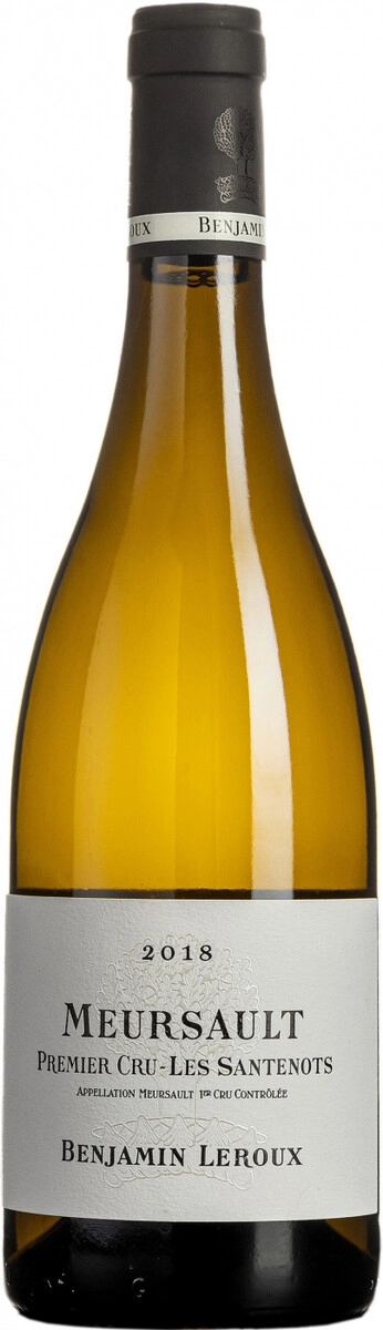 Вино Benjamin Leroux, Meursault Premier Cru "Les Santenots" AOC