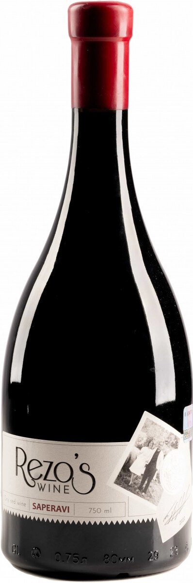 Вино GRW, "Rezo's Wine" Saperavi