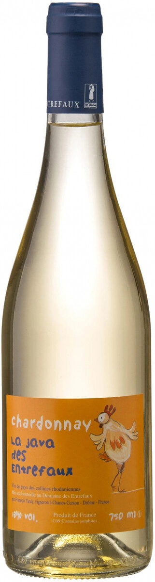 Вино Domaine des Entrefaux, "La Java des Entrefaux" Chardonnay, Collines Rhodaniennes IGP