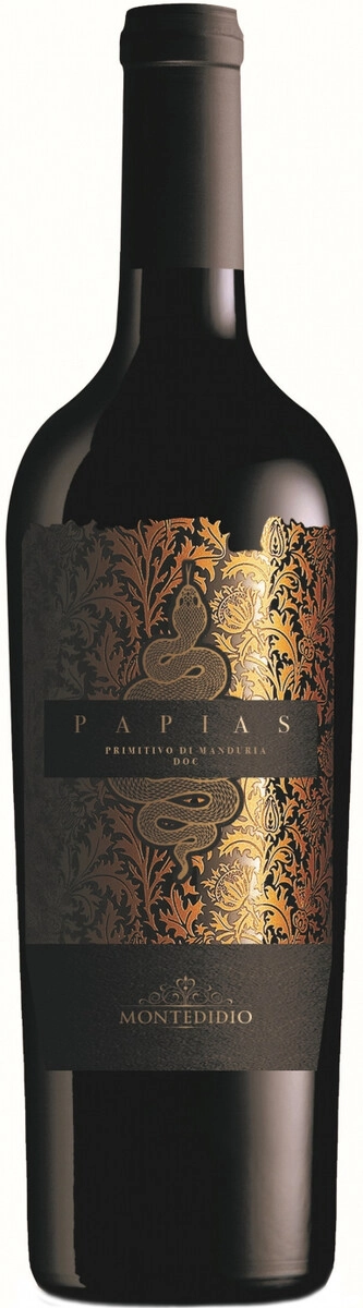 Вино Montedidio, "Papias" Primitivo di Manduria DOC