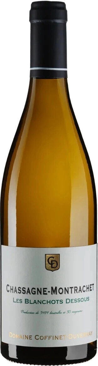 Вино Domaine Coffinet-Duvernay, Chassagne-Montrachet "Les Blanchots Dessous" AOC