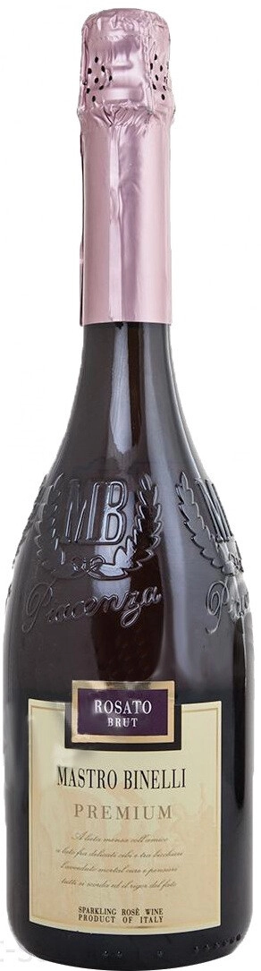 Игристое вино "Mastro Binelli" Premium Rosato Brut