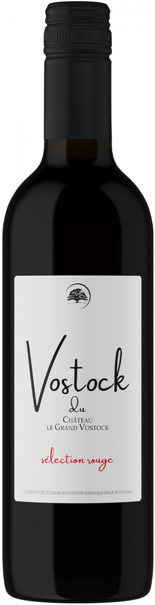 Вино "Vostock du Chateau Le Grand Vostock" Selection Rouge