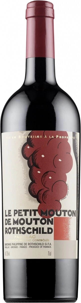Вино "Le Petit Mouton" De Mouton Rothschild