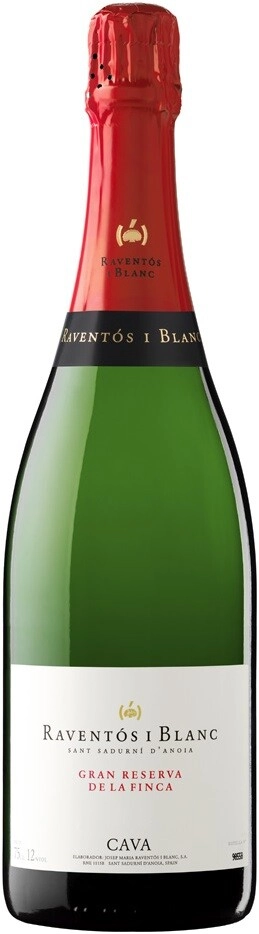 Игристое вино Raventos i Blanc, Gran Reserva de la Finca Brut, Cava DO