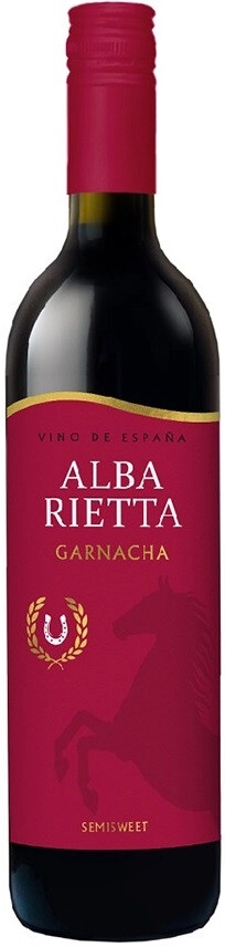 Вино "Alba Rietta" Garnacha Semisweet, Valencia