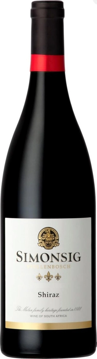 Вино Simonsig, Shiraz