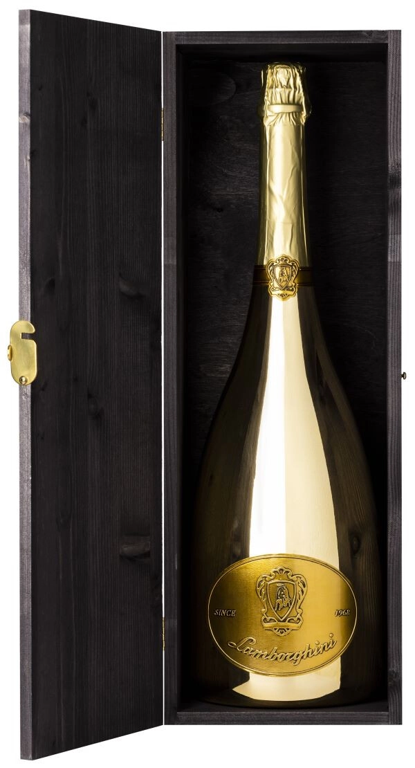 Игристое вино Lamborghini, Pinot-Chardonnay Gold Extra Brut