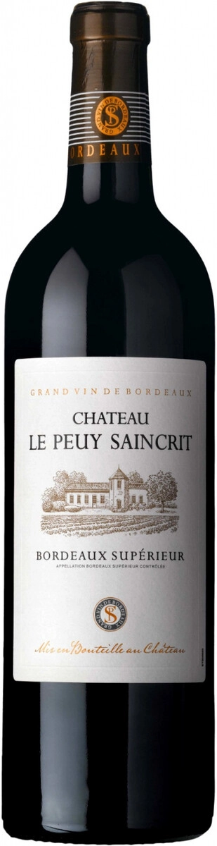 Вино "Chateau Le Peuy Saincrit" Bordeaux Superieur AOC