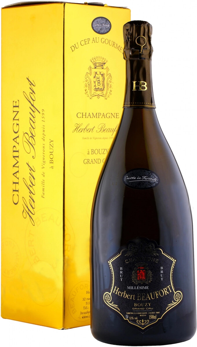 Шампанское Herbert Beaufort, "Cuvee La Favorite", Bouzy Grand Cru