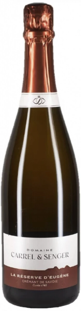 Игристое вино Domaine Carrel & Senger, "La Reserve d'Eugene", Cremant de Savoie AOP