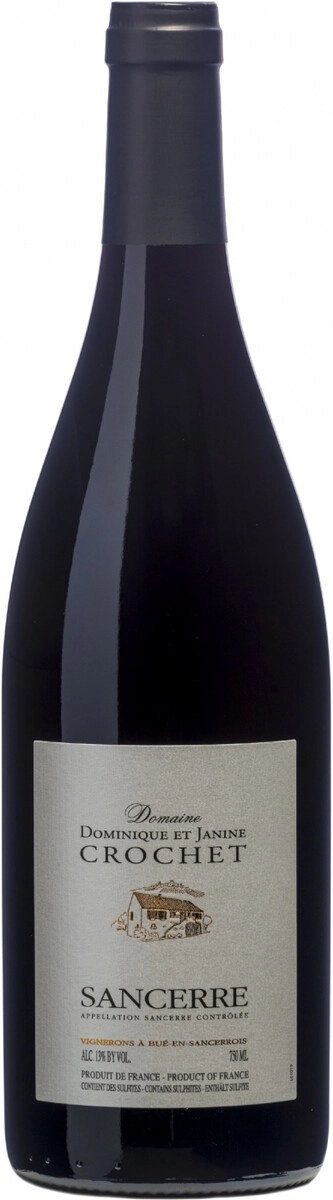 Вино Domaine Crochet Dominique et Janine, Sancerre AOC Rouge