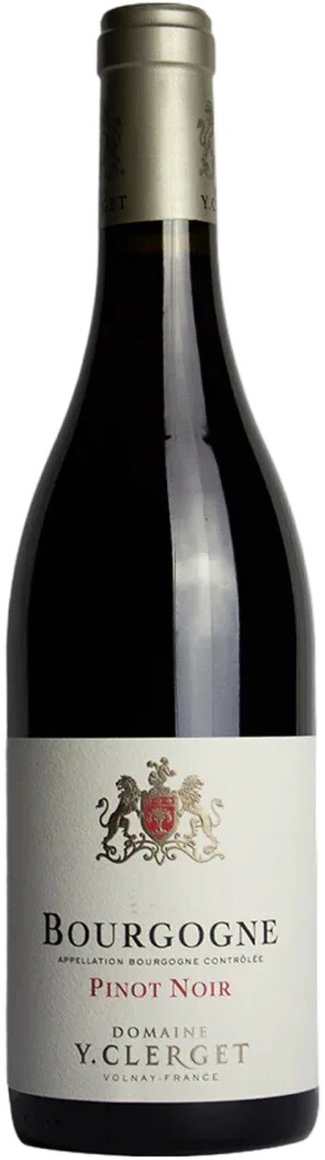 Вино Domaine Yvon Clerget, Bourgogne AOC Pinot Noir