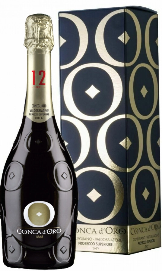 Игристое вино Conca d'Oro, Conegliano Valdobbiadene Prosecco Superiore Brut DOCG
