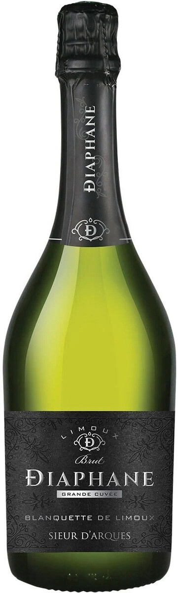 Игристое вино Sieur D'Arques, "Diaphane" Grande Cuvee Brut, Blanquette de Limoux AOC