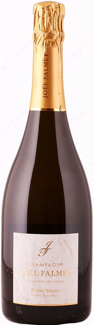 Шампанское Champagne Joel Falmet, "Eclat Blanc" Blanc de Blancs, Champagne AOC