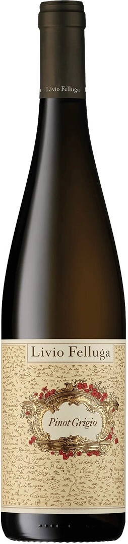 Вино Livio Felluga, Pinot Grigio, Colli Orientali Friuli DOC
