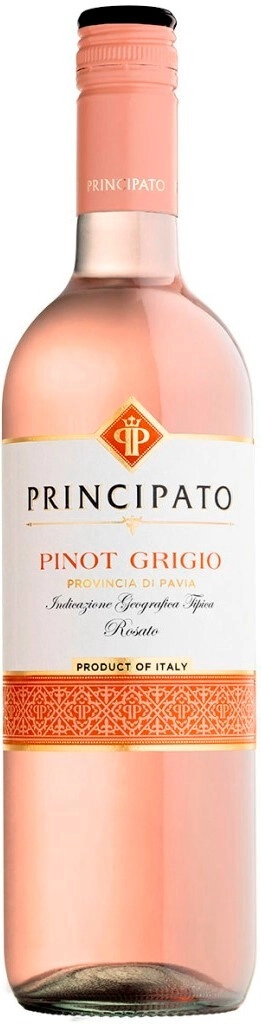 Вино "Principato" Pinot Grigio Rosato, Provincia di Pavia IGT