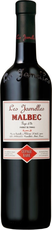 Вино Les Jamelles, "Cepage Rare" Malbec, Pays d'Oc IGP