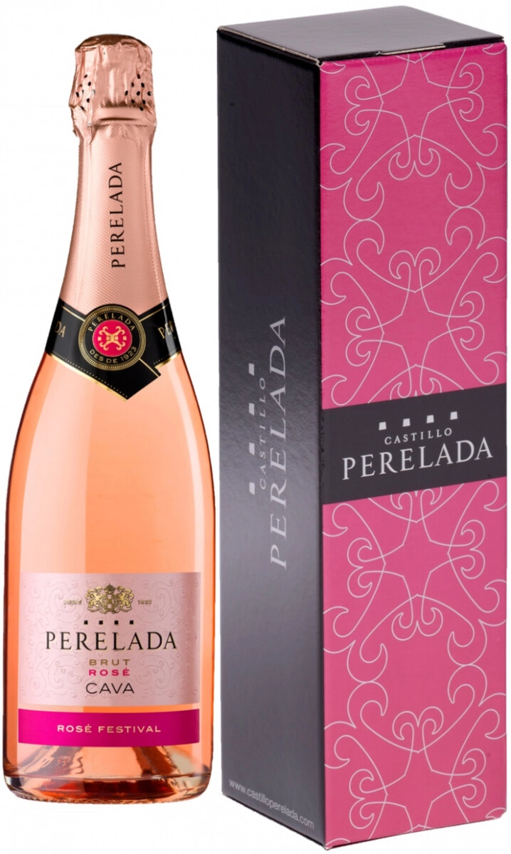 Игристое вино Castillo Perelada, Cava Brut Rosado