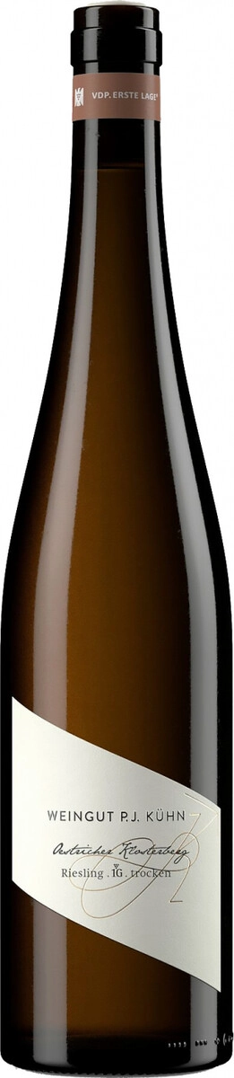 Вино Peter Jakob Kuhn, "Oestricher Klosterberg" 1G Riesling Trocken, Rheingau DQ