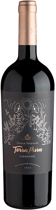 Вино "Terra Pura" Single Vineyard Carmenere, Valle de Colchagua DO