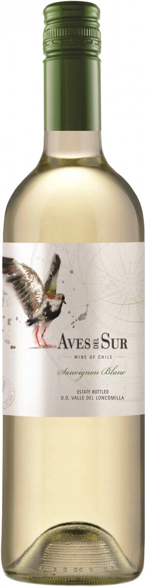 Вино Vina Carta Vieja, "Aves del Sur" Sauvignon Blanc, Valle del Loncomilla DO
