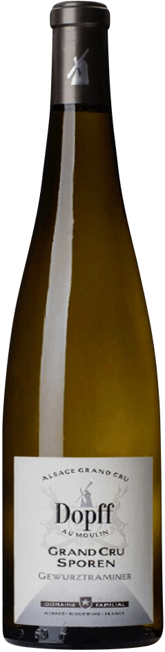 Вино Dopff au Moulin, Gewurztraminer Grand Cru "Sporen", Alsace AOC