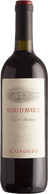 Вино Natale Verga, "Il Gaggio" Nero d'Avola, Terre Siciliane IGT