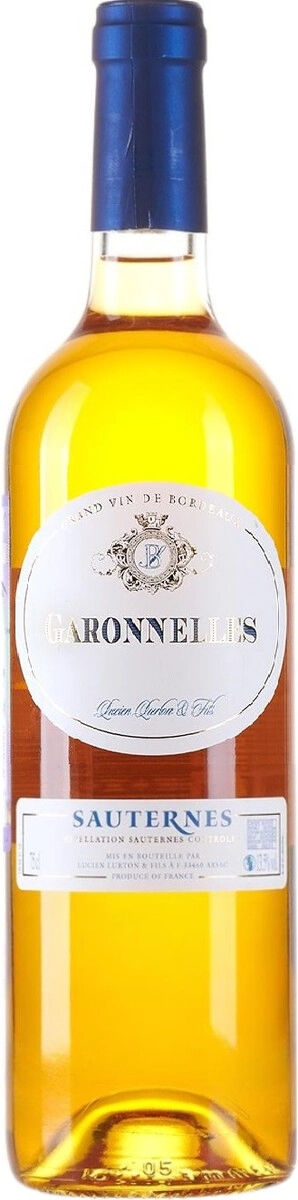 Вино "Garonnelles", Sauternes AOC