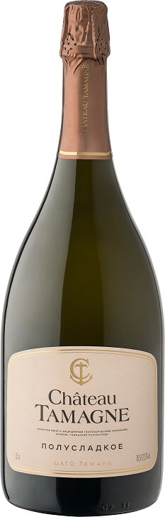 Игристое вино "Chateau Tamagne" Semi-Sweet Blanc