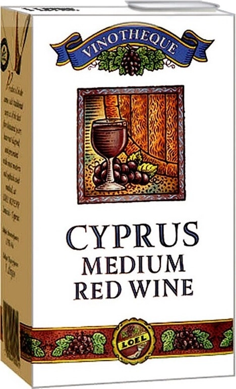 Вино Loel, "Vinotheque" Cyprus Medium Red, Tetra Pak
