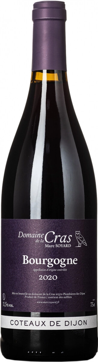 Вино Domaine de la Cras/Marc Soyard, Bourgogne AOC