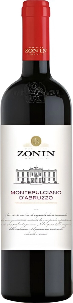 Вино Zonin, Montepulciano d'Abruzzo DOC
