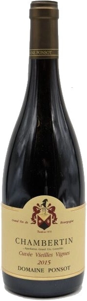 Вино Domaine Ponsot, Chambertin Grand Cru "Cuvee Vieilles Vignes" AOC