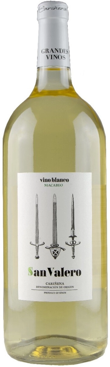 Вино "San Valero" Blanco, Carinena DO