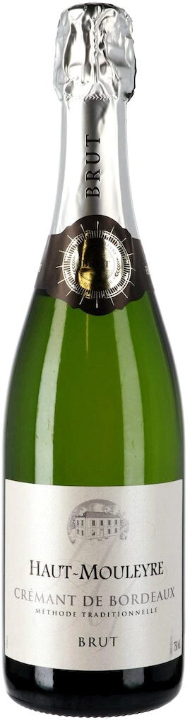Игристое вино "Haut-Mouleyre" Cremant de Bordeaux AOC Brut