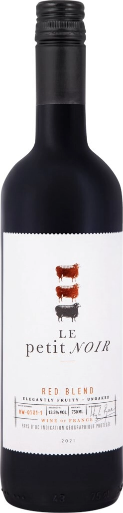 Вино "Le petit Noir" Red Blend, Pays d'Oc IGP