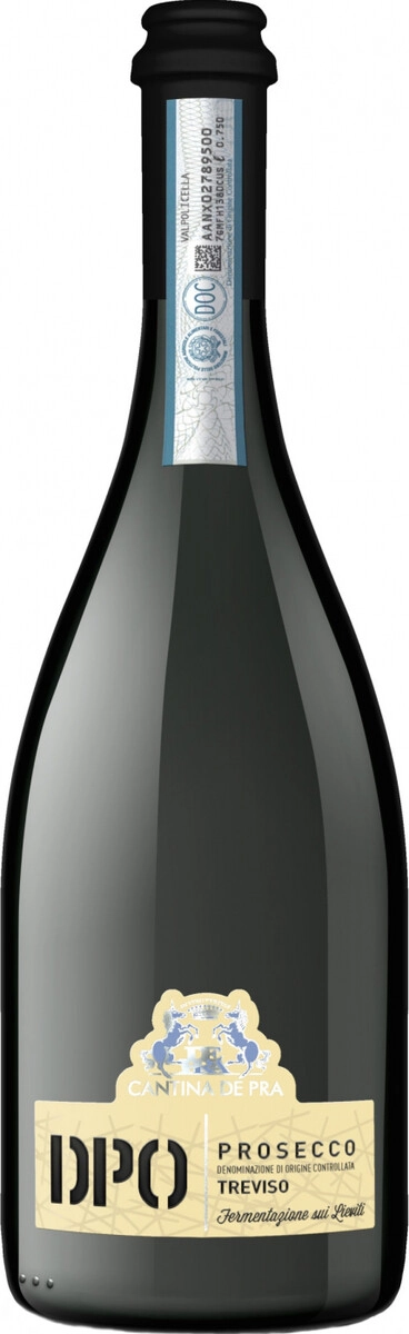 Игристое вино Cantina de Pra, Prosecco Treviso DOC Fermentazione sui Lieviti