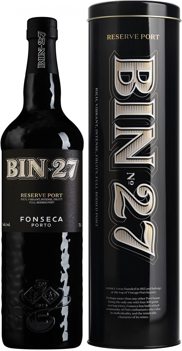 Портвейн Fonseca, "Bin №27", in tube