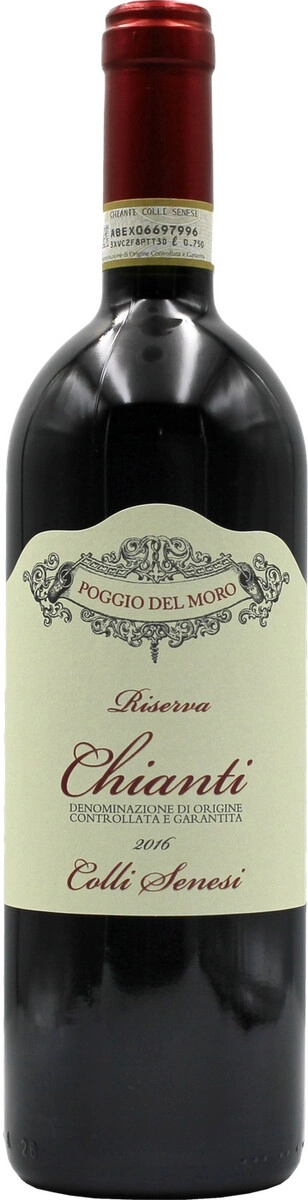 Вино Poggio del Moro, Chianti Colli Senesi Riserva DOCG