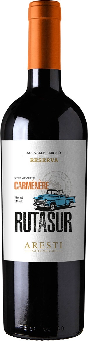 Вино Aresti, "Ruta Sur" Reserva Carmenere, Valle de Curico DO