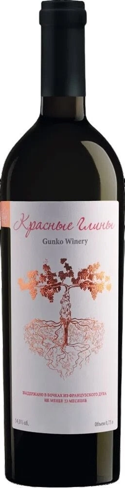 Вино Gunko Winery, "Krasnye Gliny"