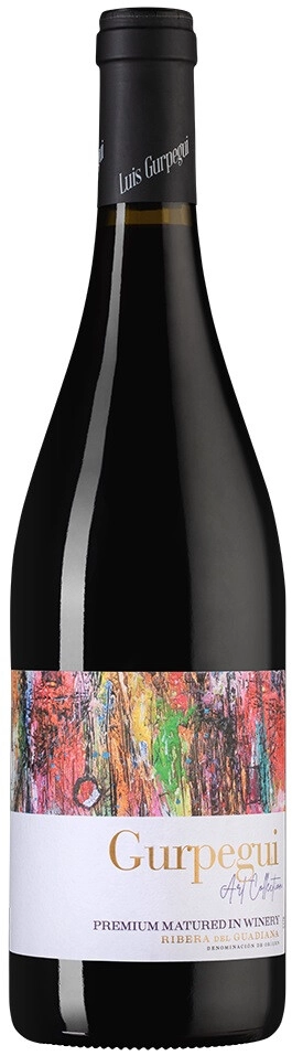 Вино Gurpegui, "Art Collection" Premium Matured in Winery, Ribera del Guadiana DO