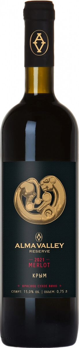 Вино "Alma Valley" Reserve Merlot