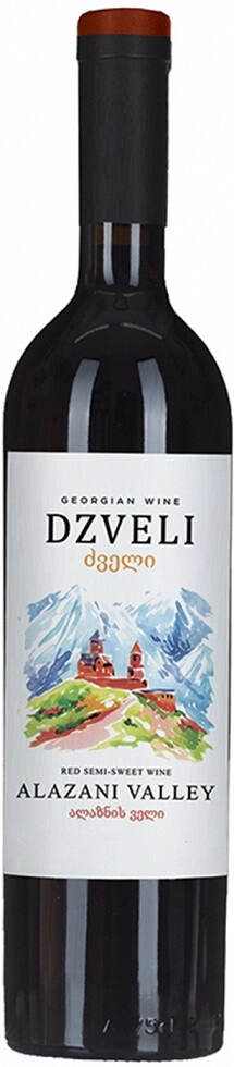 Вино "Dzveli" Alazani Valley Red