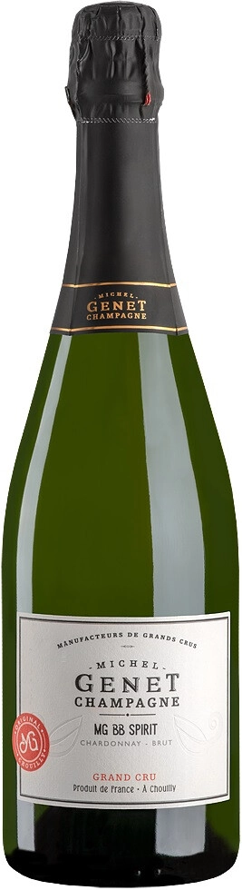 Шампанское Champagne Michel Genet, "MG BB Spirit" Grand Cru Brut, Champagne AOC